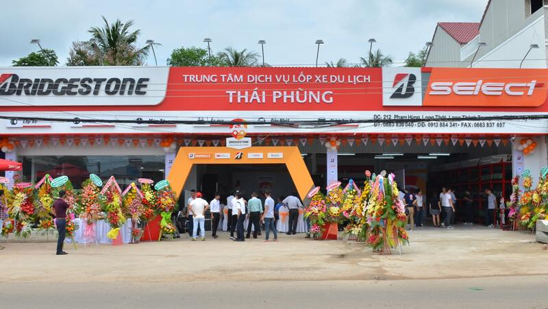 Tây Ninh: Đại lý Bridgestone B-select Thái Phùng 